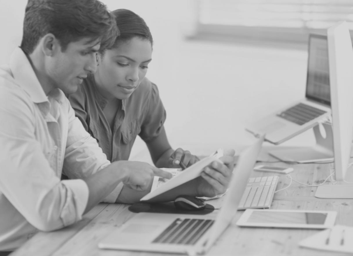 Financial planning workspace